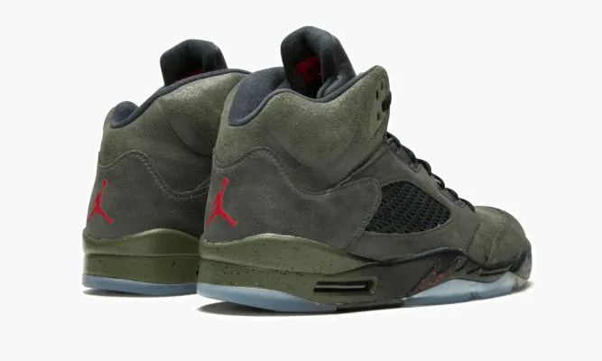 Кроссовки Air Jordan 5 Retro «Fear Pack» зеленый
