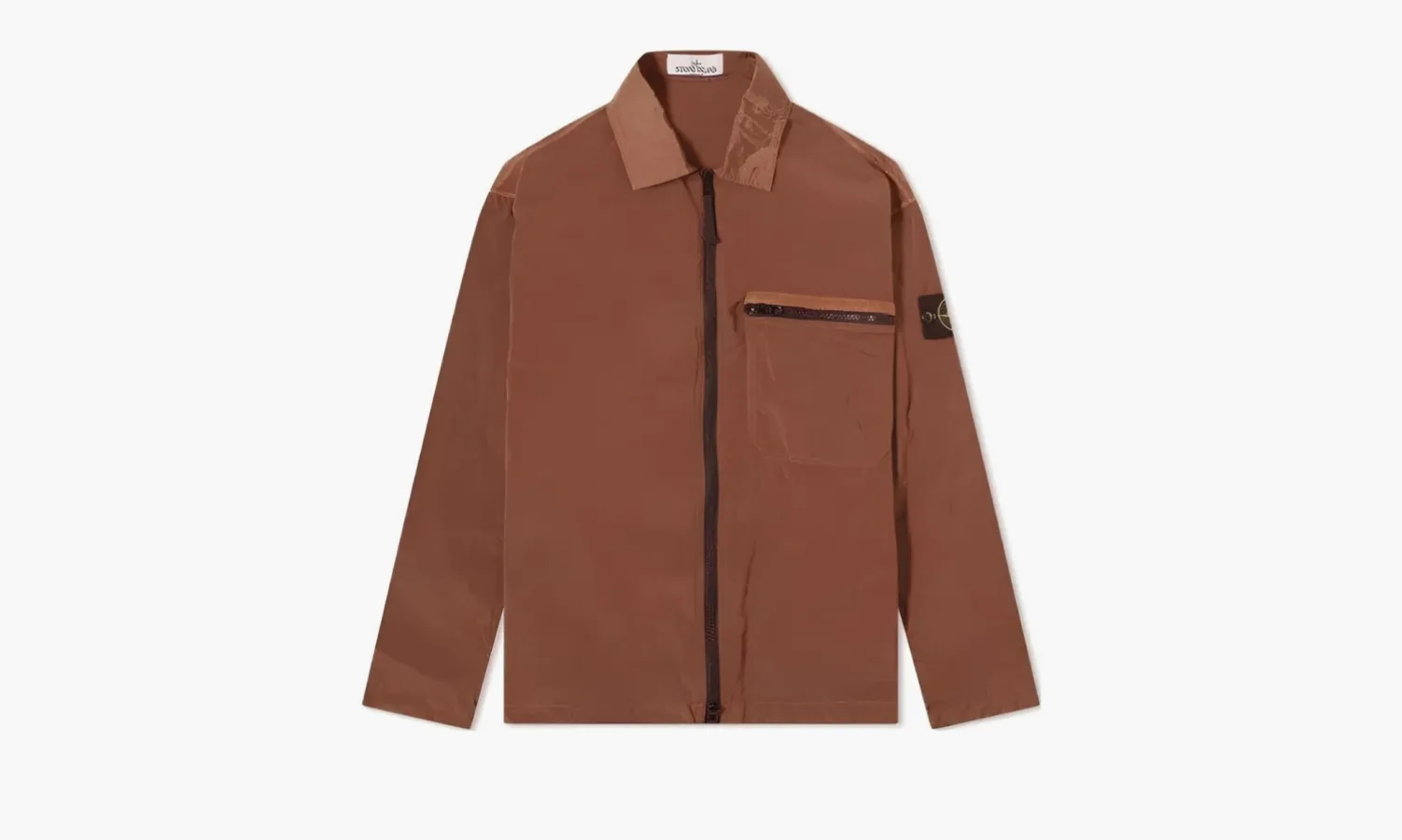 Stone Island Nylon Metal Overshirt «Brown»