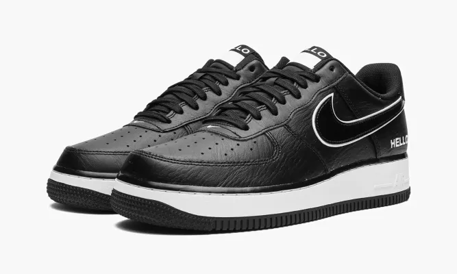 Кроссовки Air Force 1 '07 LX «Hello» черный