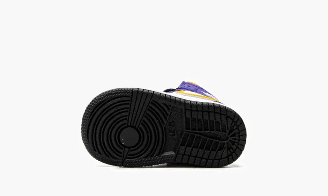 Для самых маленьких Air Jordan 1 Mid TD «Lakers 2022» синий