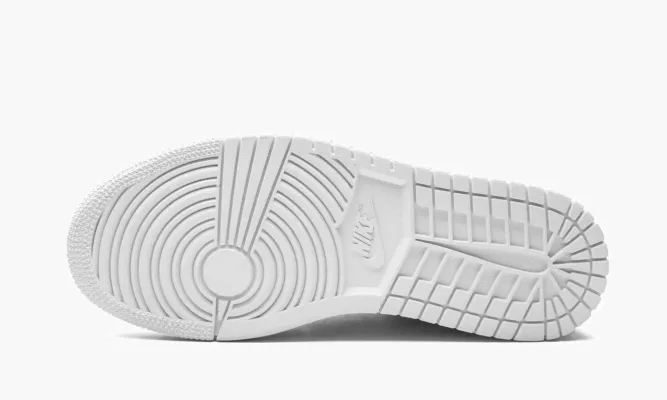 Кроссовки Air Jordan 1 Mid WMNS «Triple White» белый