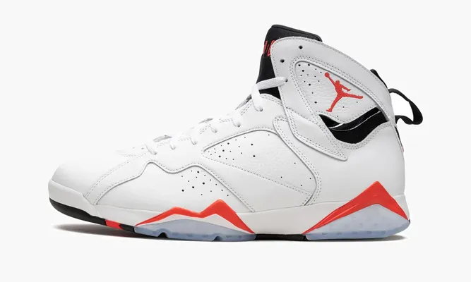 Кроссовки Air Jordan 7 «White Infrared» белый