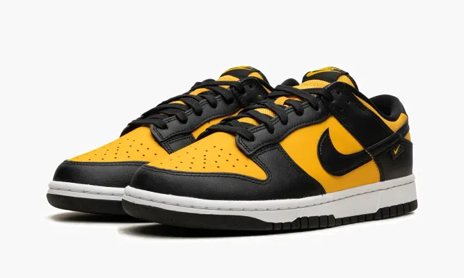 Кроссовки Nike Dunk Low «Black University Gold» желтый