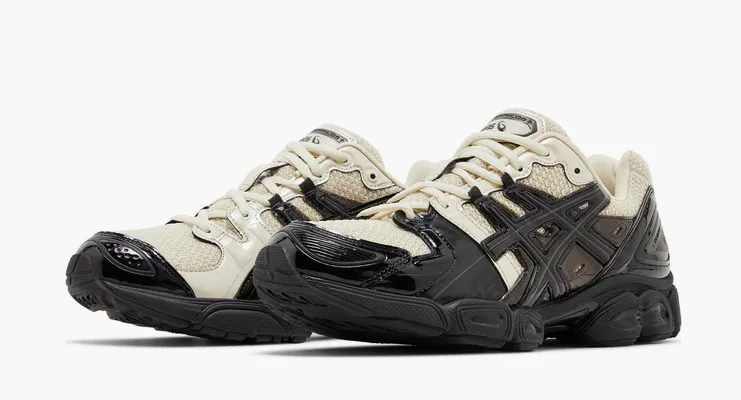 Кроссовки Gel Nimbus 9 «Vanilla Black» черный,кремовый