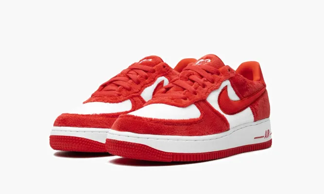 Кроссовки Air Force 1 Low GS «Valentines Day 2024» красный,белый