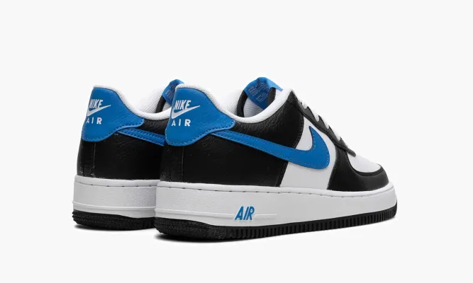 Кроссовки Air Force 1 Low GS «Light Photon Blue» черный,белый