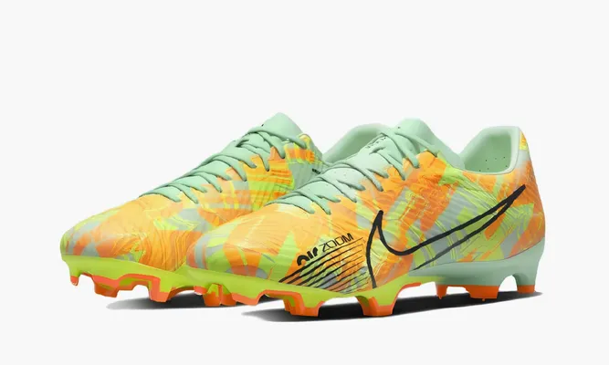 Для футбола Nike Air Zoom Vapor 15 Academy Fg / Mg «Yellow» желтый