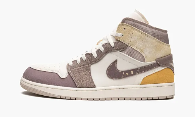 Кроссовки Air Jordan 1 Mid SE Craft «Taupe Haze» серый