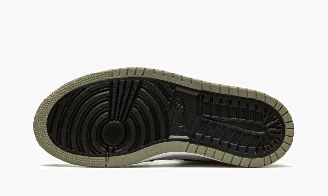 Кроссовки Air Jordan 1 Zoom CMFT «Neutral Olive» зеленый