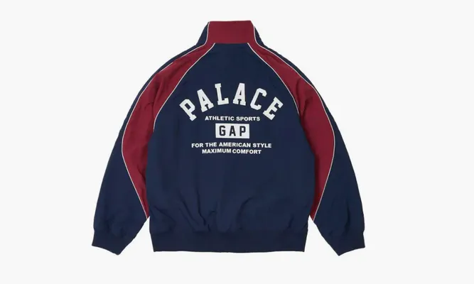 Одежда PALACE X GAP Nylon Track Top «Navy / Red» синий