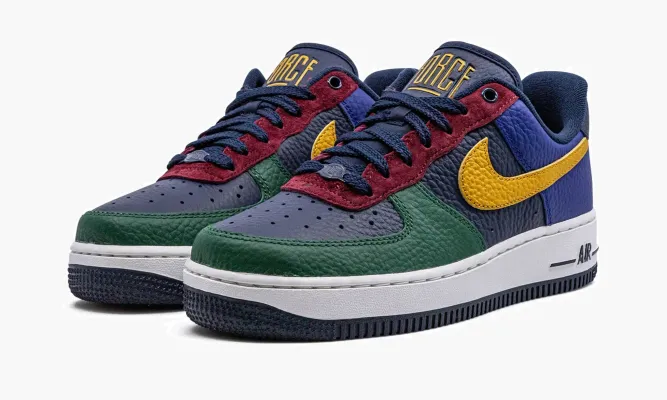 Кроссовки Air Force 1 LO '07 LX WMNS «Command Force Obsidian Gorge Green» разноцветный