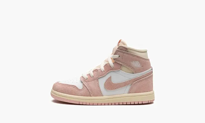 Для самых маленьких Air Jordan 1 Retro High TD «Washed Pink» синий