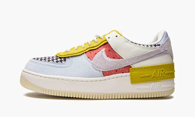 Кроссовки Air Force 1 SHADO MNS WMNS «Multi-Print» разноцветный