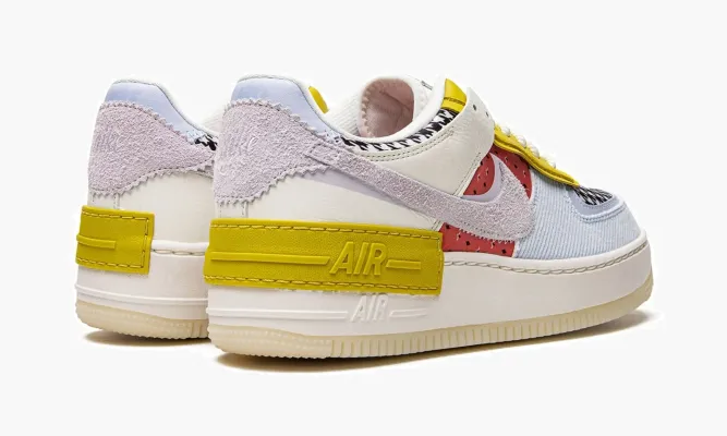 Кроссовки Air Force 1 SHADO MNS WMNS «Multi-Print» разноцветный