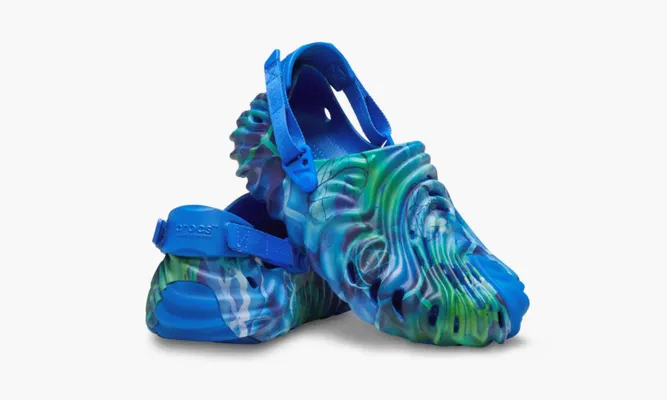 Кроссовки Crocs X Futura Pollex Clog «Salehe Bembury - Blue» синий