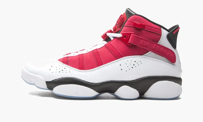 Кроссовки Air Jordan 6 Rings «Carmine» белый