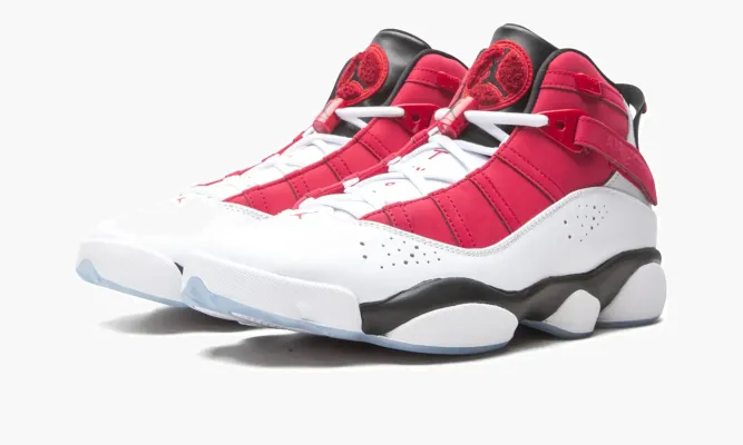 Кроссовки Air Jordan 6 Rings «Carmine» белый