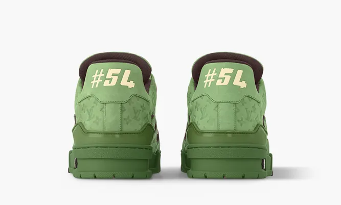 Кроссовки Louis Vuitton By Tyler, The Creator Lv Trainer «Green» зеленый