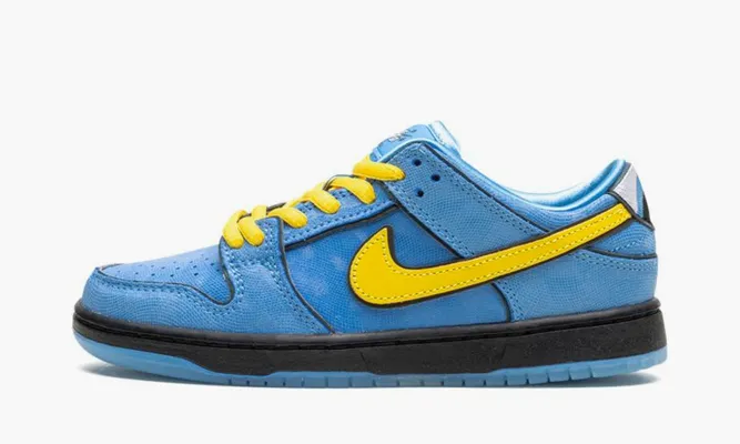 Кроссовки Nike SB Dunk Low PS «The Powerpuff Girls Bubbles» синий