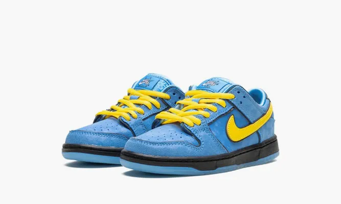 Кроссовки Nike SB Dunk Low PS «The Powerpuff Girls Bubbles» синий