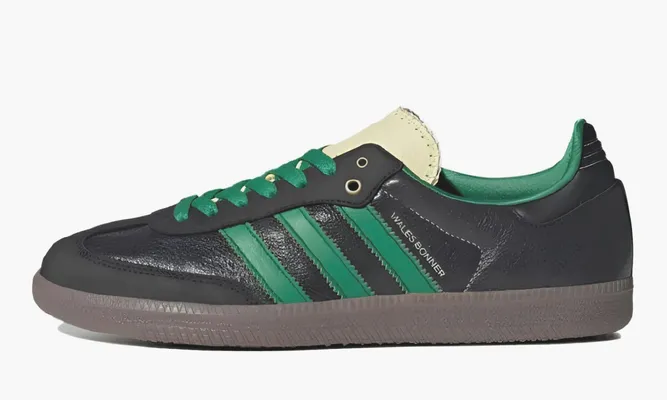 Кроссовки Adidas Samba «Wales Bonner Black» зеленый