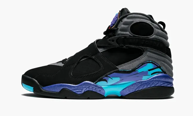 Кроссовки Air Jordan 8 Retro «Aqua» черный