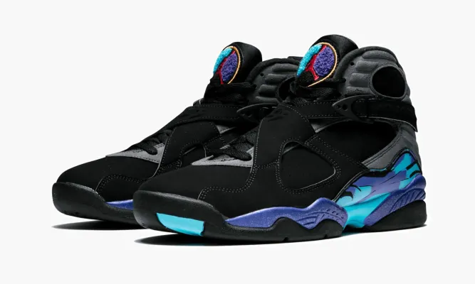Кроссовки Air Jordan 8 Retro «Aqua» черный