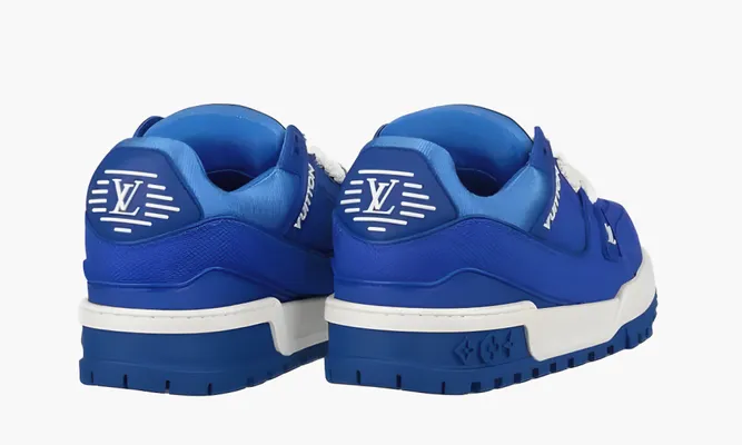 Кроссовки Louis Vuitton Trainer Maxi «Darkblue» синий