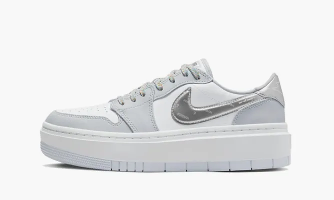 Кроссовки Air Jordan 1 Elevate Low SE WMNS «Tear Away Silver» серый