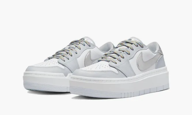 Кроссовки Air Jordan 1 Elevate Low SE WMNS «Tear Away Silver» серый