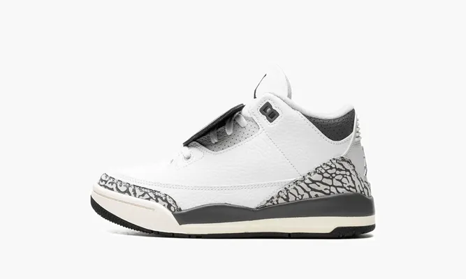 Для самых маленьких Air Jordan 3 PS «Hide & Sneak» белый