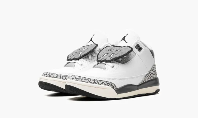 Для самых маленьких Air Jordan 3 PS «Hide & Sneak» белый