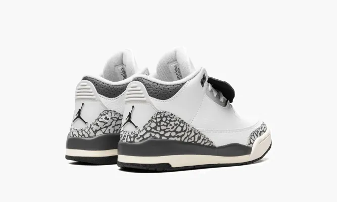 Для самых маленьких Air Jordan 3 PS «Hide & Sneak» белый