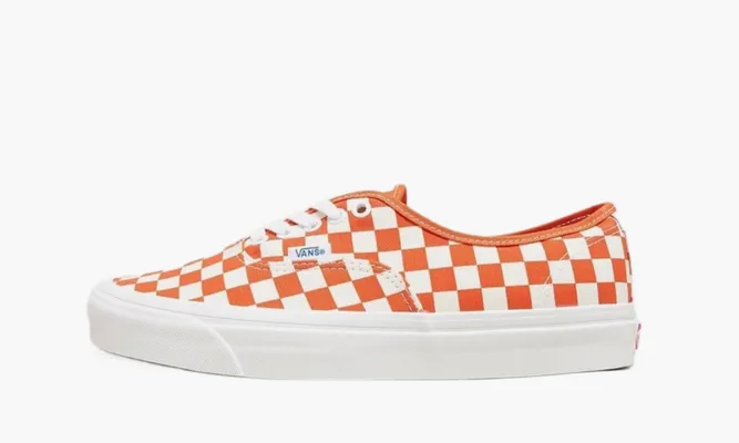 Кроссовки Vans Anaheim Factory Authentic 44 Orange / White оранжевый