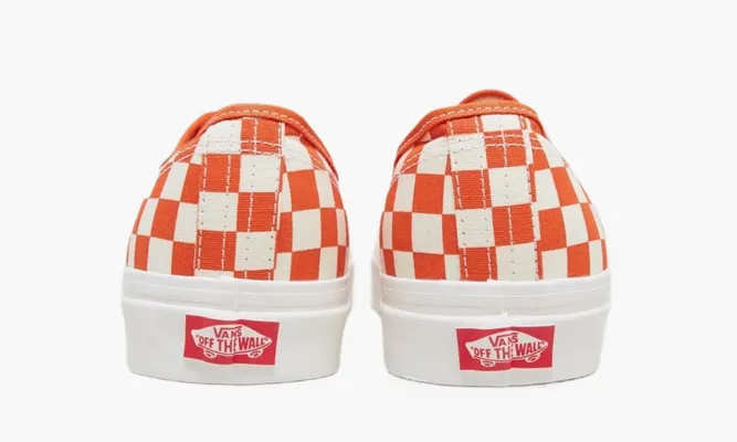 Кроссовки Vans Anaheim Factory Authentic 44 Orange / White оранжевый