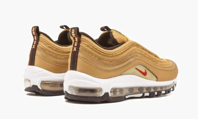 Кроссовки Air Max 97 QS (GS) «Metallic Gold» золотой