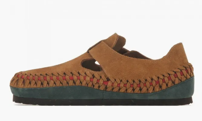Обувь Birkenstock London Braided KITH Biscuit коричневый