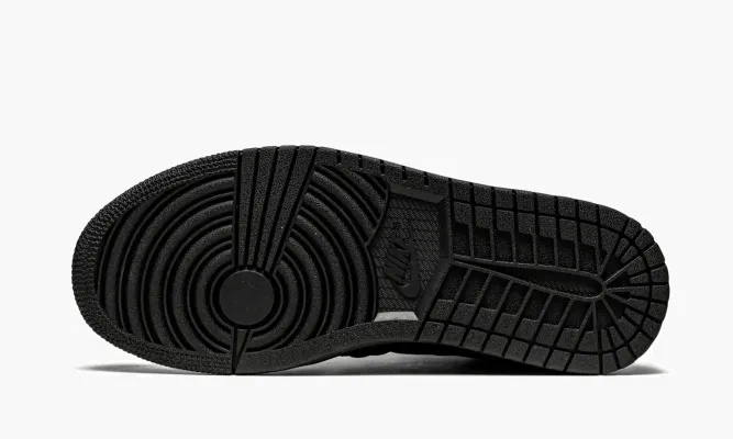 Кроссовки Air Jordan 1 Mid Quilted WMNS «Black» черный