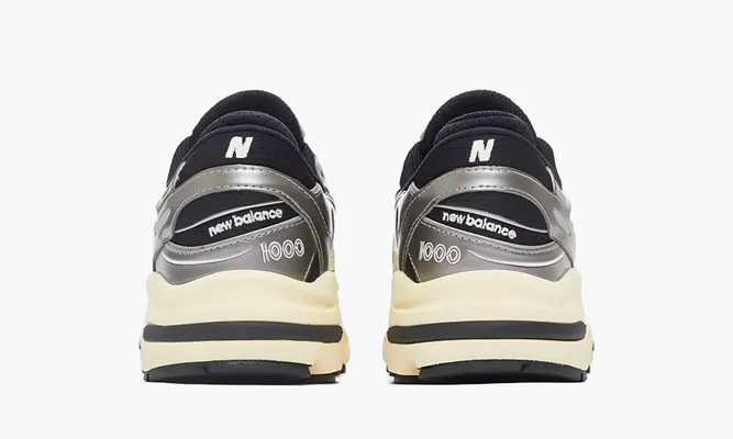 Кроссовки New Balance 1000 «Metallic Silver» металлический