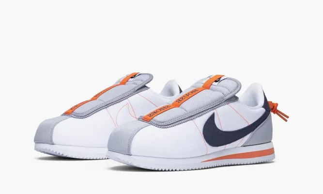 Кроссовки Kendrick Lamar x Nike Cortez Basic Slip «House Shoes» белый