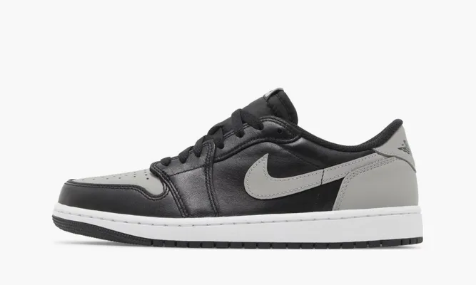 Кроссовки Air Jordan 1 Retro Low OG «Shadow» 2024 серый
