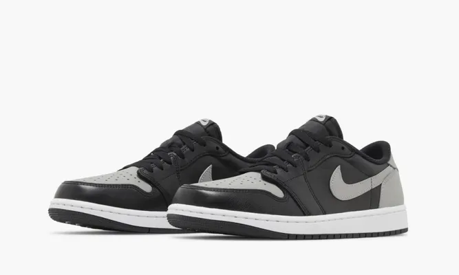 Кроссовки Air Jordan 1 Retro Low OG «Shadow» 2024 серый