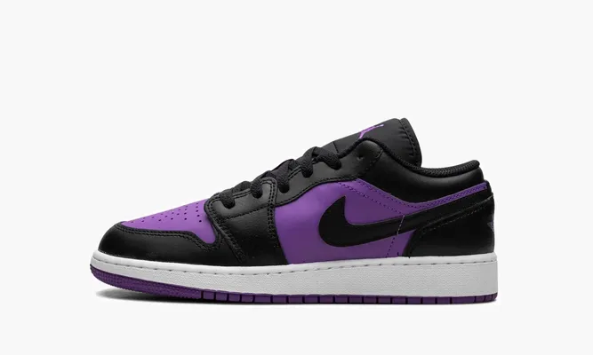 Кроссовки Air Jordan 1 Low GS «Purple Venom» фиолетовый
