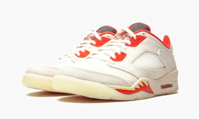 Кроссовки Air Jordan 5 Retro Low «Chinese New Year 2021» бежевый