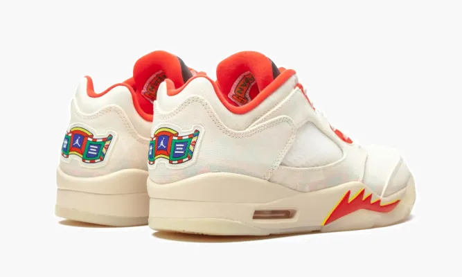 Кроссовки Air Jordan 5 Retro Low «Chinese New Year 2021» бежевый