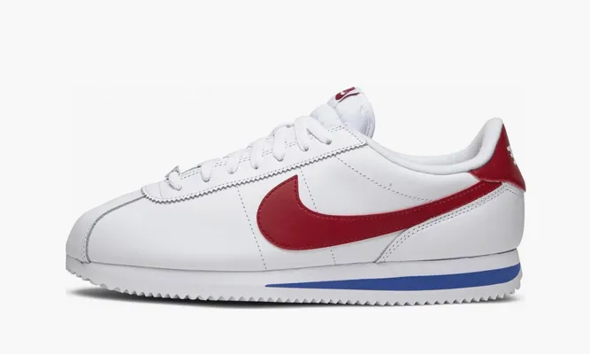 Кроссовки Nike Classic Cortez Leather 'Forrest Gump' Красный