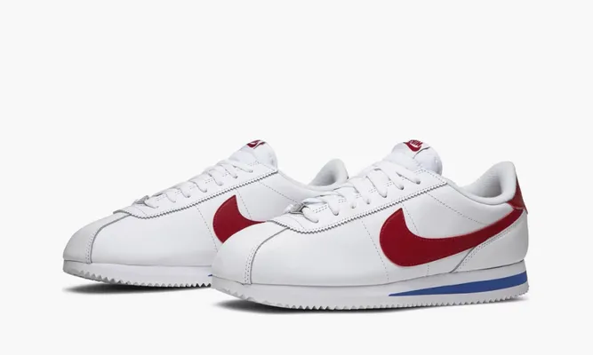 Кроссовки Nike Classic Cortez Leather 'Forrest Gump' Красный