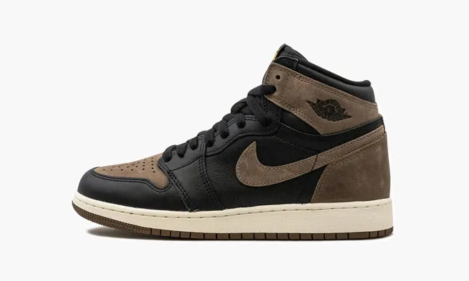 Кроссовки Air Jordan 1 Retro High OG GS «Palomino» черный