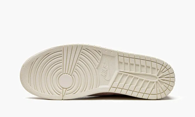 Кроссовки Air Jordan 1 Centre Court «Pink Oxford» белый