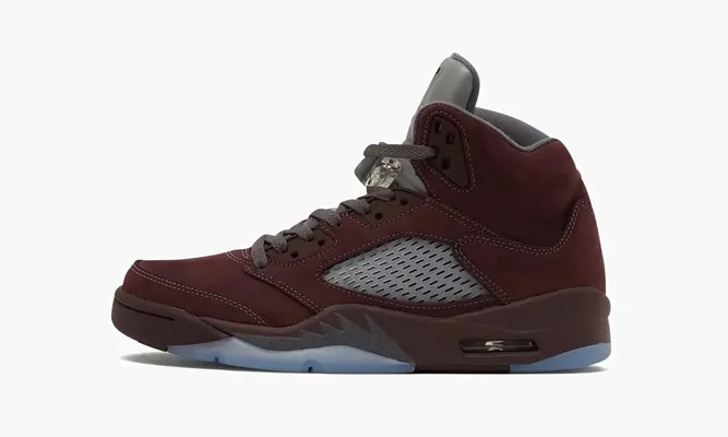 Кроссовки Air Jordan 5 Retro SE GS «Burgundy» бордовый
